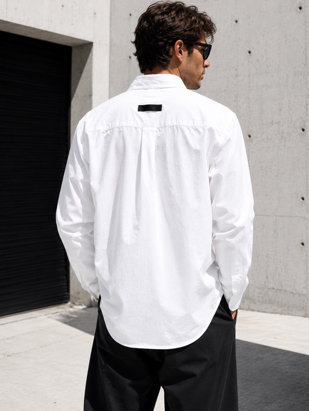Fear of God Essentials White Button Down Shirt Small 100% Cotton